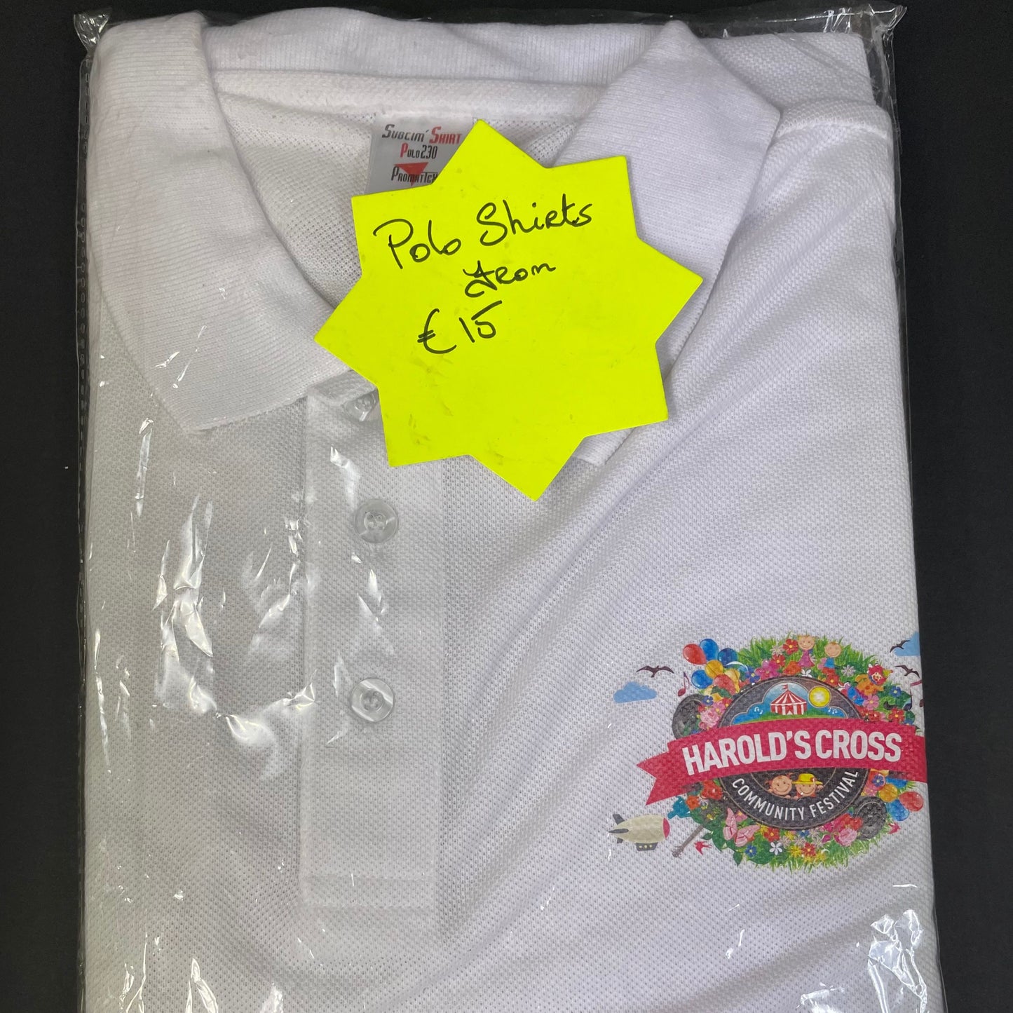 Harolds Cross Festival Short Sleeve Polo Shirt